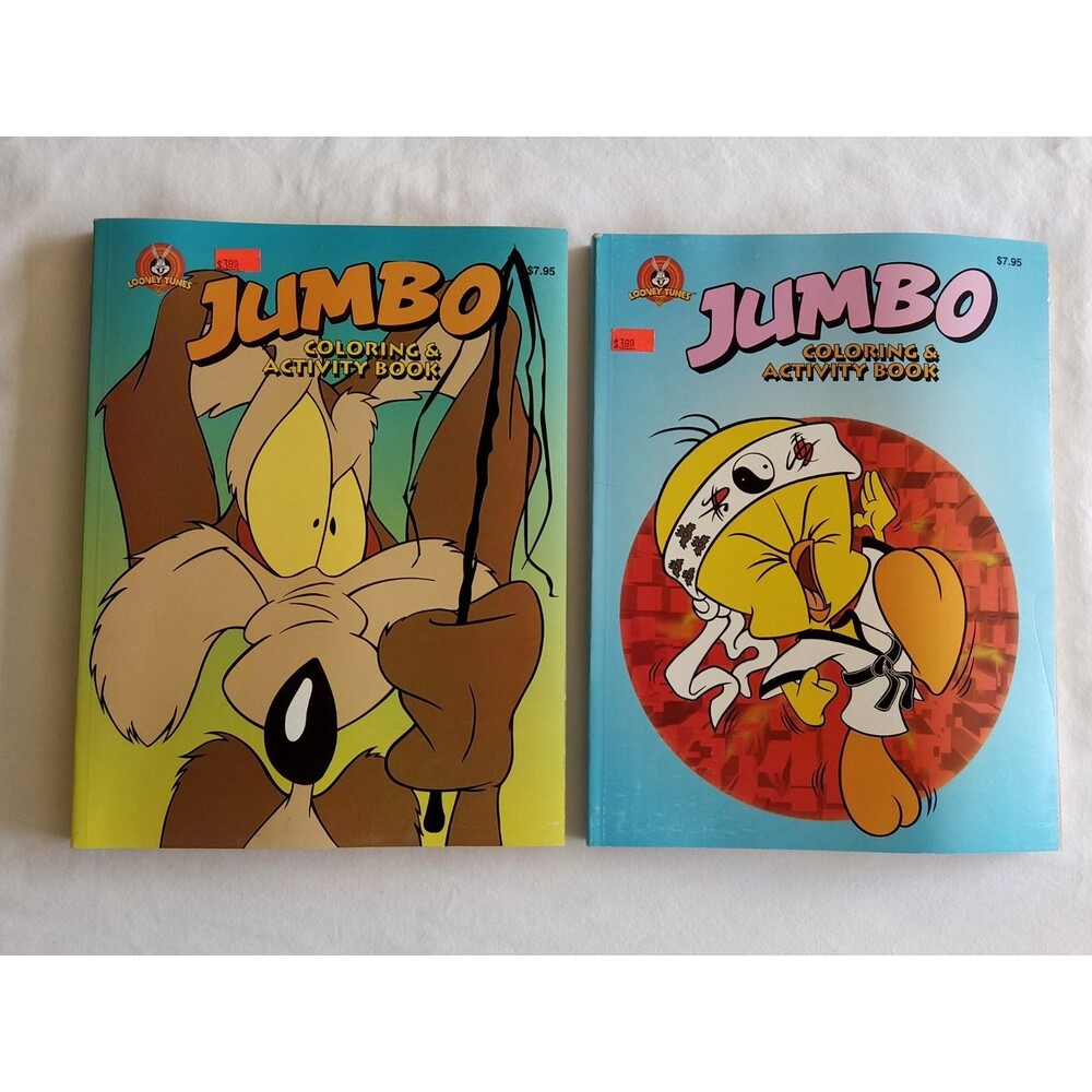 1998 Landoll’s LOONEY TUNES Jumbo Coloring & Activity Book Unused USA Made